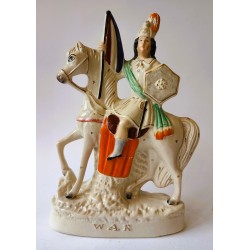 Staffordshire Pottery Pair War and Peace